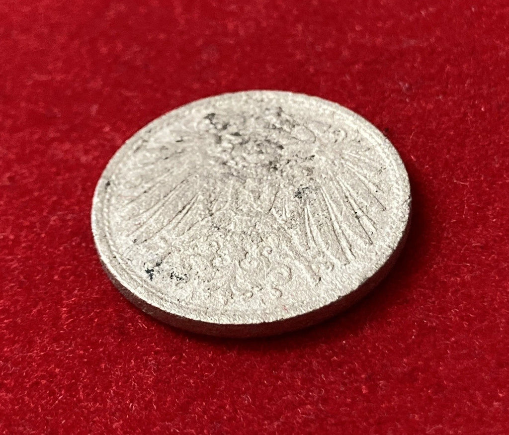 10 Pfennig 1912 A | Deutsches Reich | gekrönter deutscher Reichsadler | Kupfer-Nickel Münze
