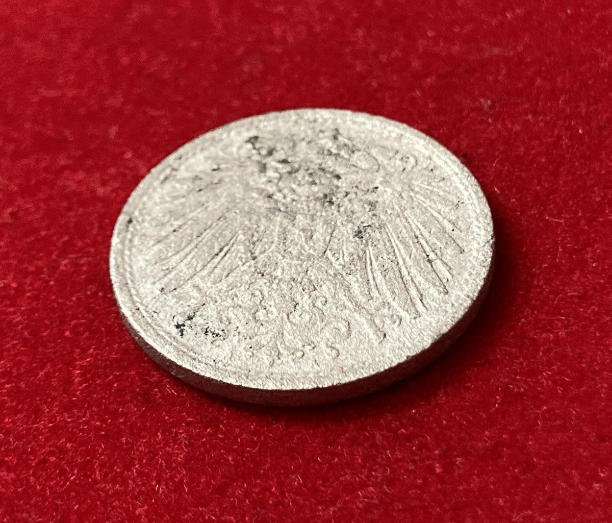 10 Pfennig 1912 A | Deutsches Reich | gekrönter deutscher Reichsadler | Kupfer-Nickel Münze