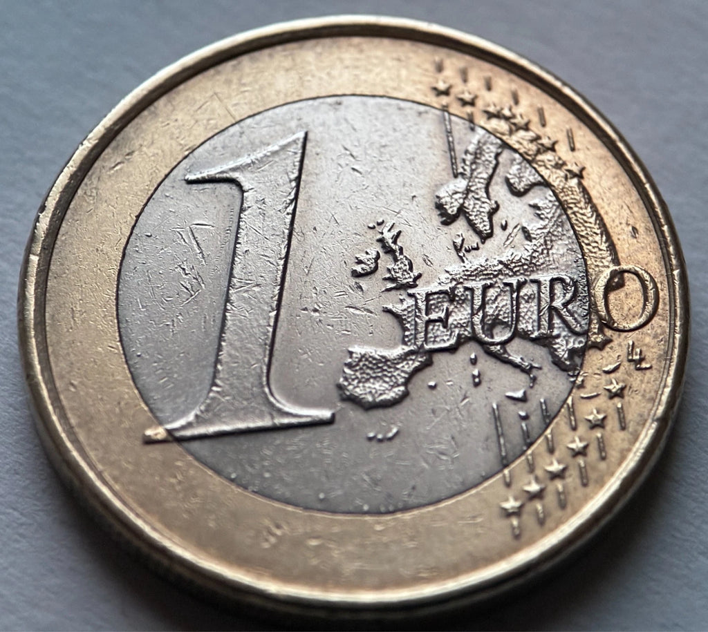 1 Euro 2007 | Slowenien | Primož Trubar | Stati inu obstati | Bi-Metall Münze