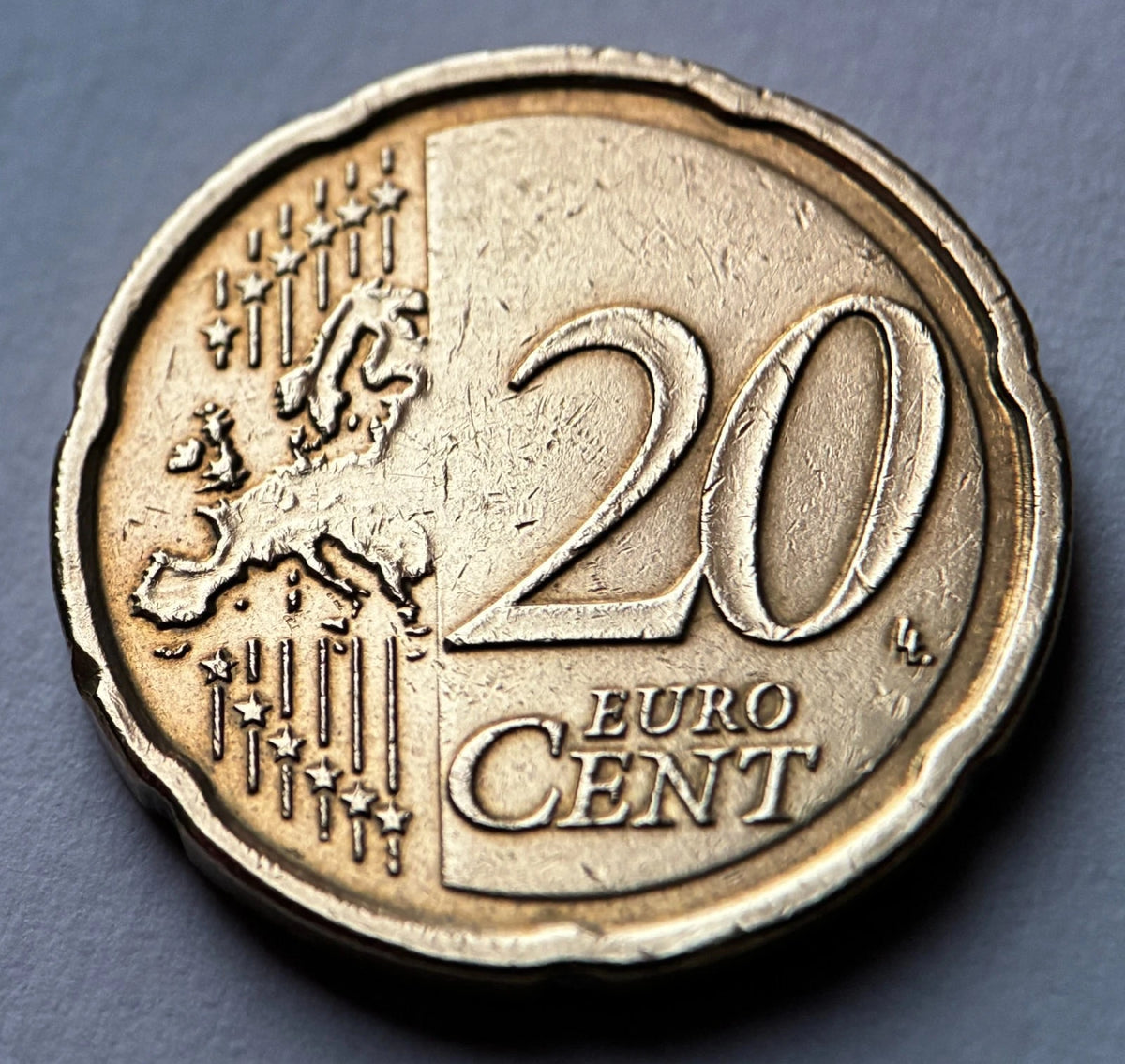 20 Cent 2015 | Litauen | Vytis Ritter | Münze aus Nordischem Gold | schön