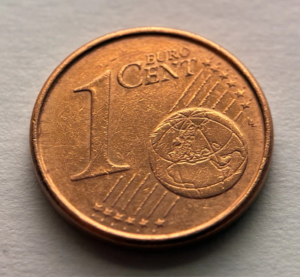 1 Cent 2005 | Spanien | Kathedrale von Santiago de Compostela | Verkupferter Stahl | Sammlermünze