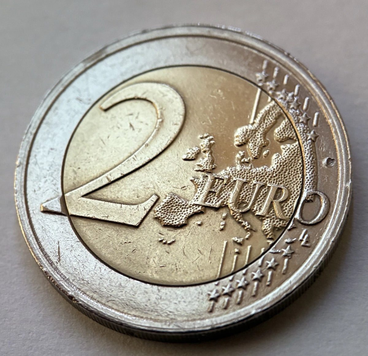 2 Euro 2022 | Slowenien | 35 Jahre Erasmus-Programm | Bi-Metall Gedenkmünze | Sehr schön