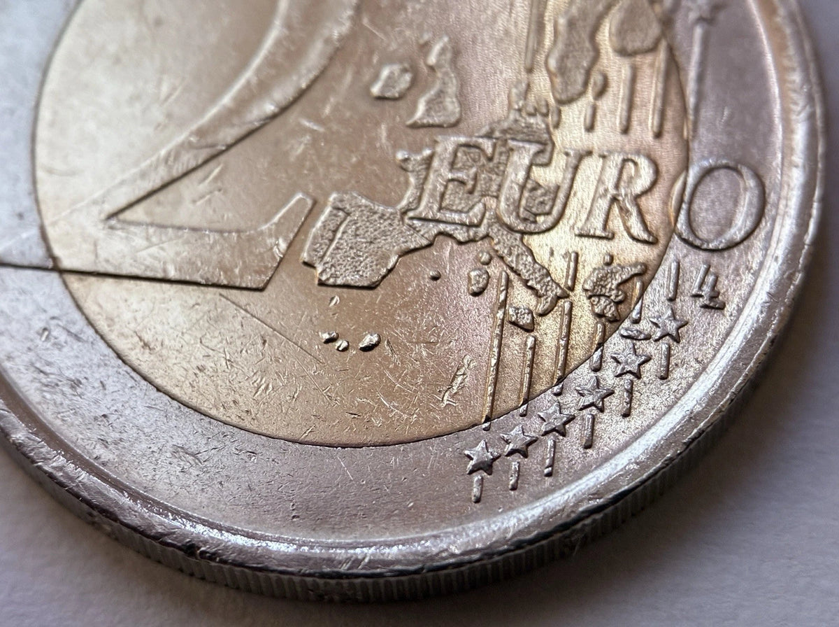 2 Euro 2002 | Italien | Dante Alighieri | Bi-Metall Münze | schön