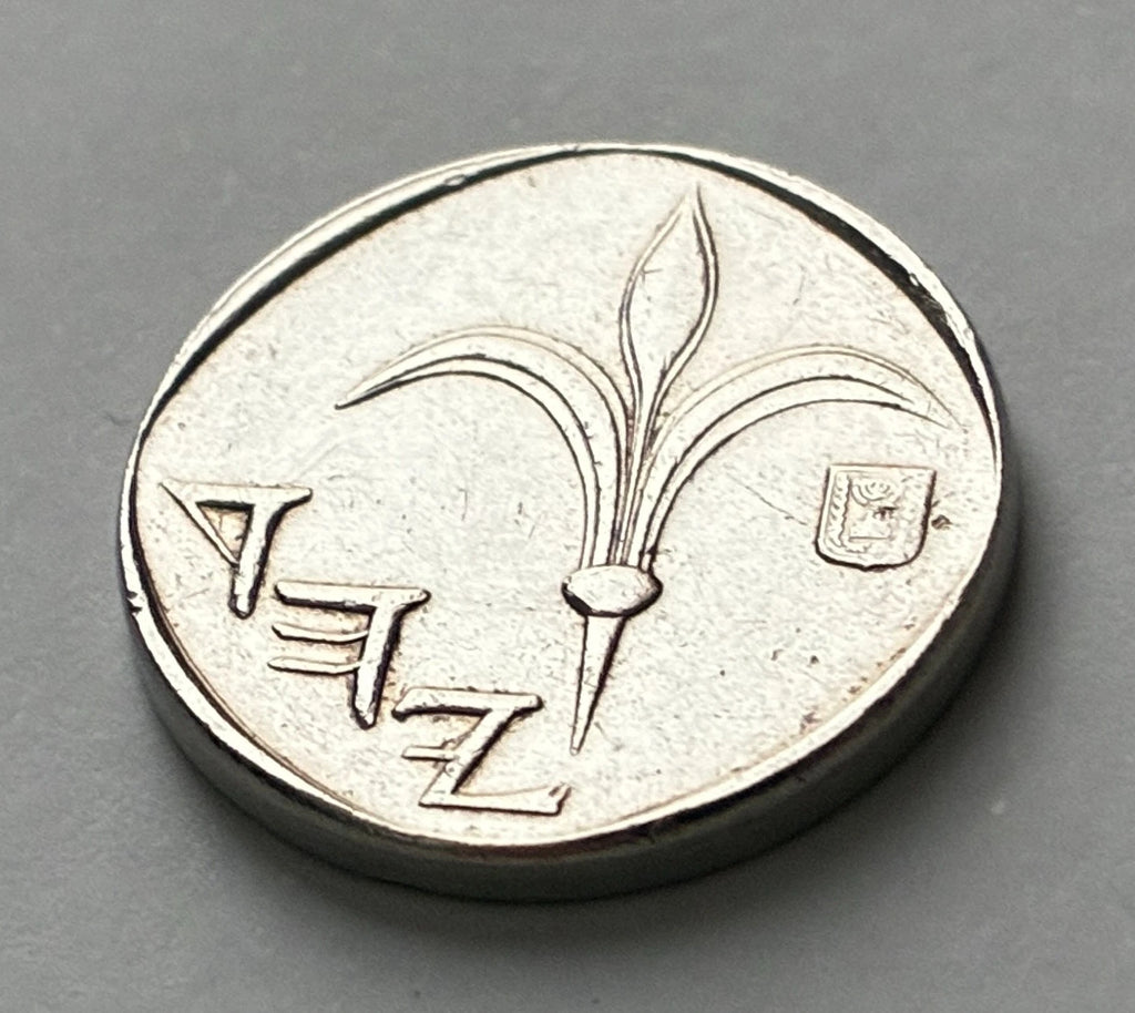 1 New Sheqel 1992 | Israel | Lilie | Kupfer-Nickel-Legierung | Historische Münze