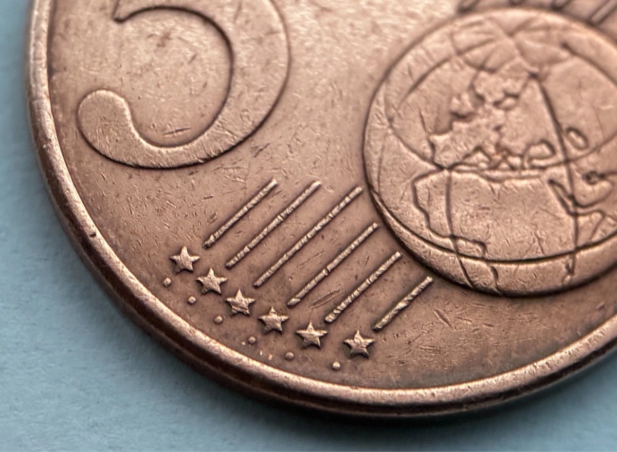 5 Cent 2015 | Litauen | Vytis Ritter | Verkupferter Stahl Münze | schön