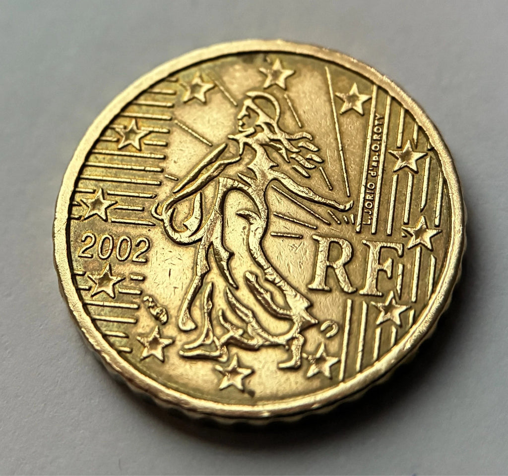 10 Cent 2002 | Frankreich | Säerin 'La Semeuse' | Nordisches Gold Münze