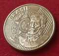 25 Centavos 2008 | Brasilien | Deodoro da Fonseca | Münze aus Vermessingtem Stahl | schön