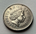 10 Pence 2000 | Großbritannien | Elizabeth II. | gekrönter Löwe | Kupfer-Nickel Münze