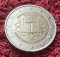 2 Euro 2007 F | Deutschland | 50 Jahre Römische Verträge | Bi-Metall Gedenkmünze | schön