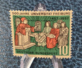 DEUTSCHE BUNDESPOST 10 Pf. 500 Jahre Uni Freiburg 1457-1957 Sondermarke