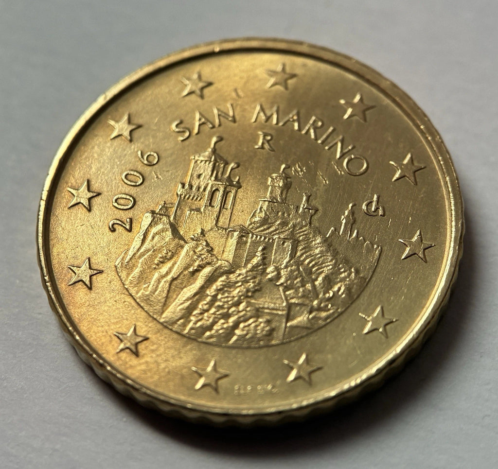 50 Cent San Marino 2006 – Euromünze „Drei Türme“