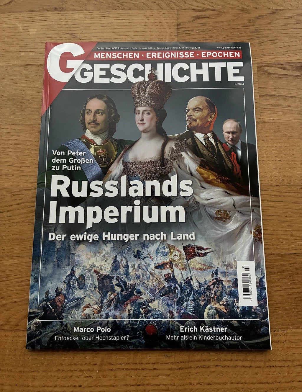G Geschichte Magazin Nr. 2/2024 – Russlands Imperium: Der ewige Hunger nach Land | Zeitschrift | Zustand sehr gut