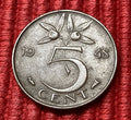 5 Cent 1948 | Niederlande | Königin Wilhelmina | Bronze Münze | sehr schön