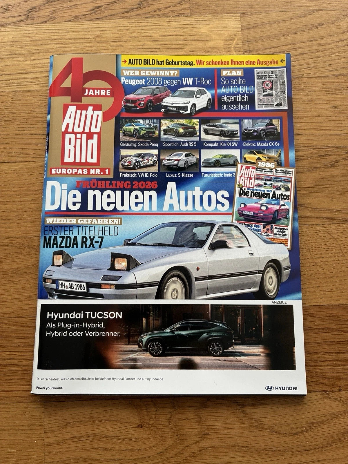 Auto Bild Nr. 11/2026 | 40 Jahre Jubiläum | Mazda RX-7 | Automagazin | wie neu