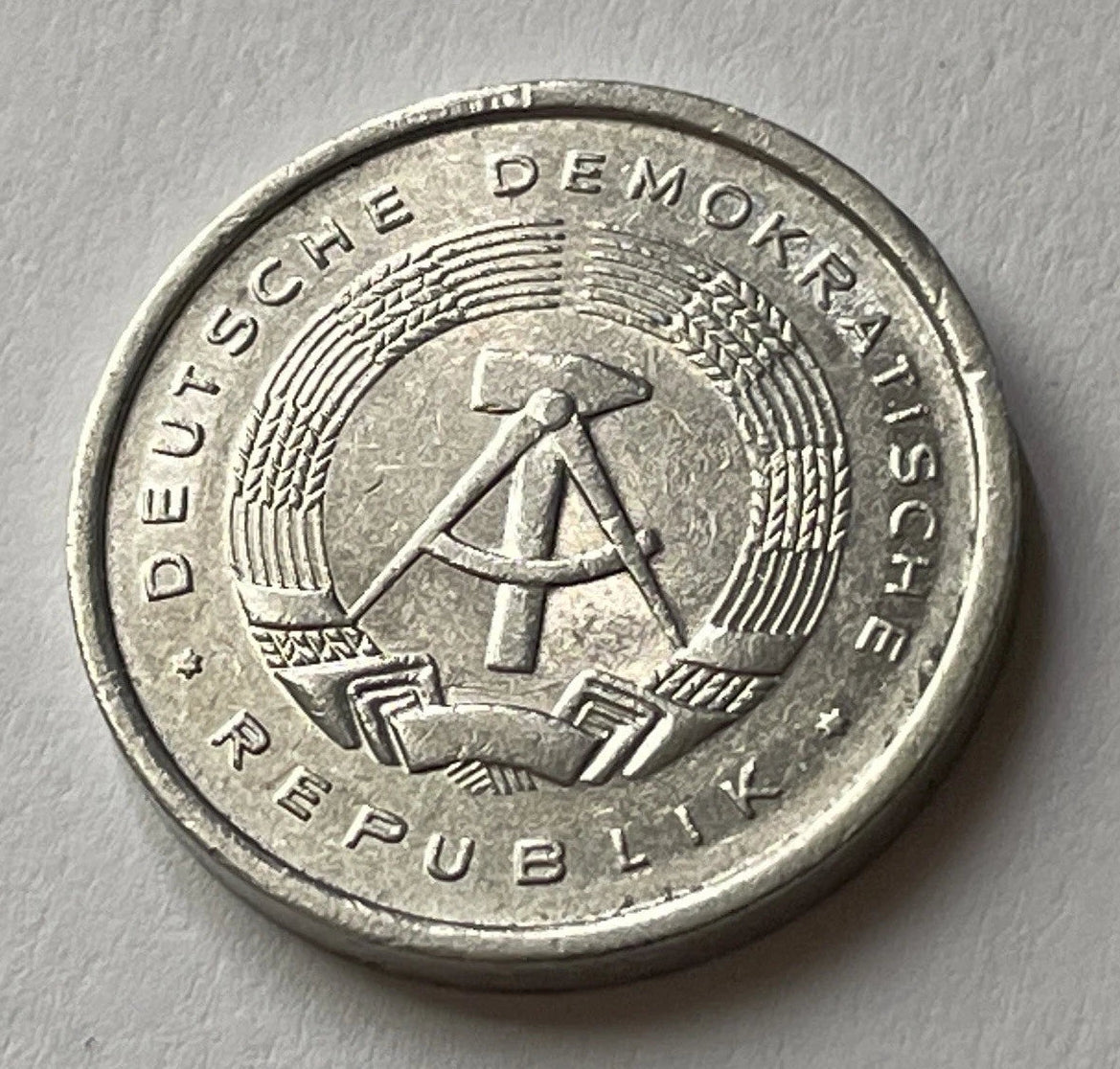 5 Pfennig 1978 A | Deutsche Demokratische Republik (DDR) | Münze aus Aluminium | Sehr schön