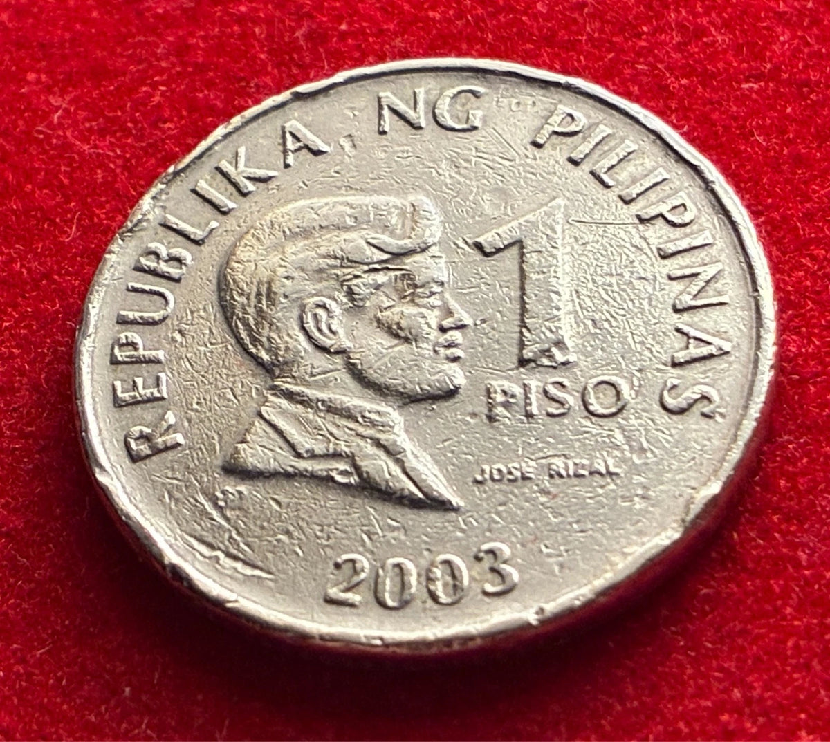 1 Piso 2003 | Philippinen | José Rizal | Kupfer-Nickel-Münze