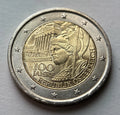 2 Euro 2018 | Österreich | 100 Jahre Republik | Pallas Athena & Parlament in Wien | Bi-Metall Gedenkmünze | schön