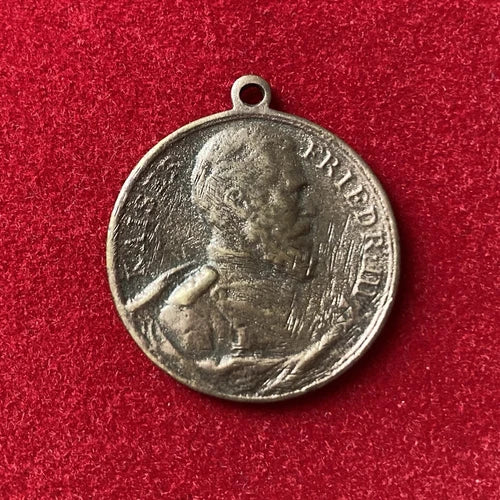 Medaille Regierungsantritt 9. März 1888 - Kaiser Friedrich III