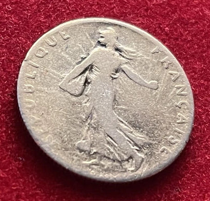 50 Centimes 1899 | Frankreich | Dritte Republik | La Semeuse | 835er Silbermünze