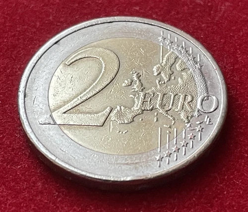 2 Euro 2015 J | Deutschland | 25 Jahre Deutsche Einheit | Bi-Metall Gedenkmünze | schön