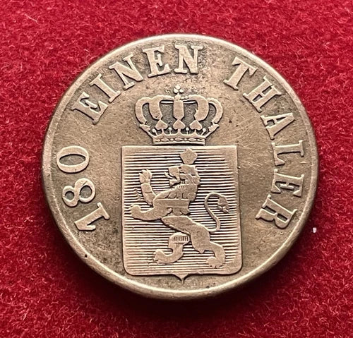 2 Heller 1843 | Kurfürstentum Hessen-Kassel | Kupfer-Münze