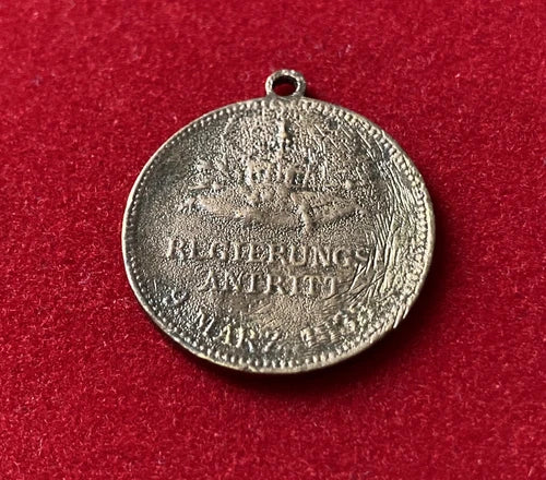 Medaille Regierungsantritt 9. März 1888 - Kaiser Friedrich III