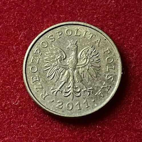 1 Grosz 2011 | Polen | Polnischer Złoty | Rzeczpospolita Polska | Mangan-Messing Münze