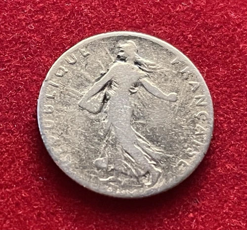 50 Centimes 1899 | Frankreich | Dritte Republik | La Semeuse | 835er Silbermünze