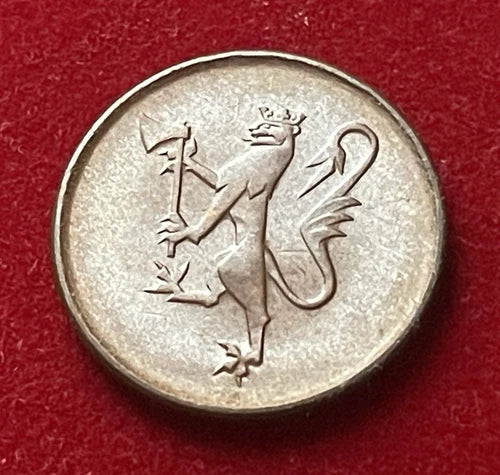 5 Öre 1979 | Norwegen | König Olav V. | Norwegische Krone | Bronze Münze