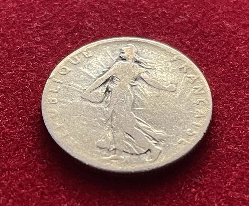 50 Centimes 1899 | Frankreich | Dritte Republik | La Semeuse | 835er Silbermünze
