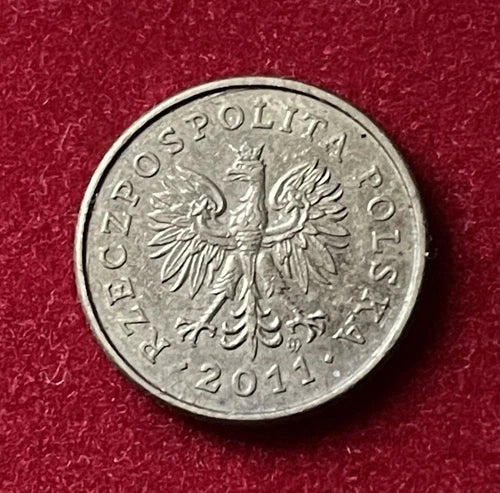 1 Grosz 2011 | Polen | Polnischer Złoty | Rzeczpospolita Polska | Mangan-Messing Münze