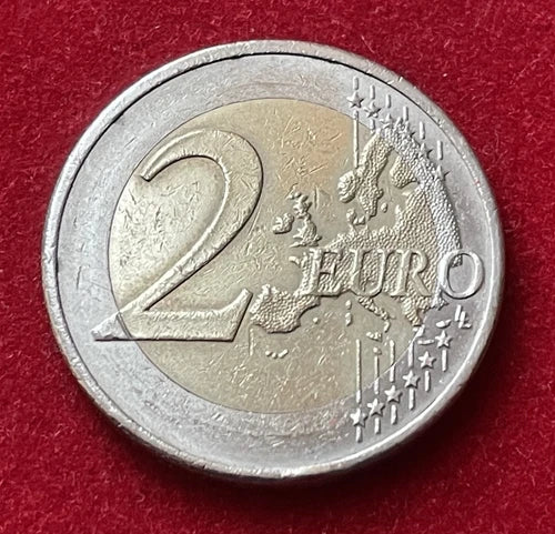 2 Euro 2015 J | Deutschland | 25 Jahre Deutsche Einheit | Bi-Metall Gedenkmünze | schön