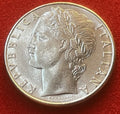 100 Lire 1979 | Italien | Minerva & Olivenbaum | Edelstahl Münze
