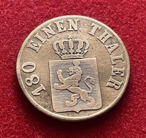 2 Heller 1843 | Kurfürstentum Hessen-Kassel | Kupfer-Münze
